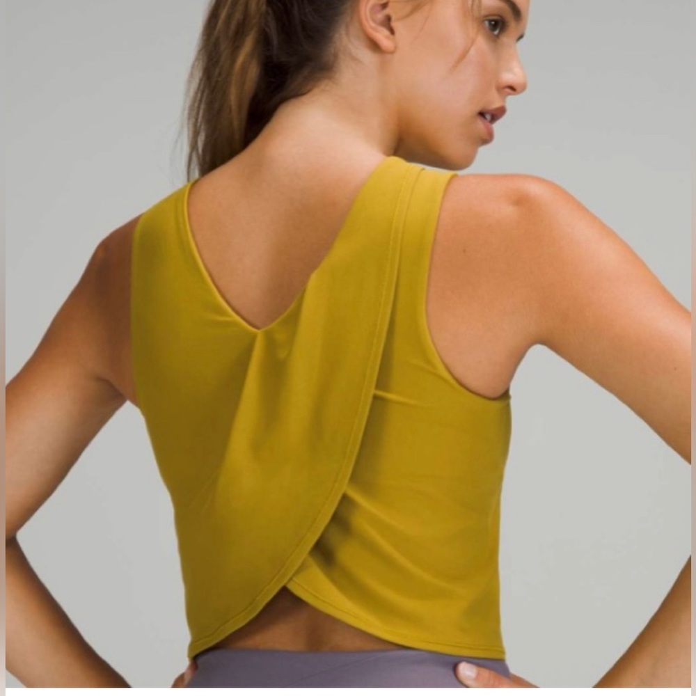Lululemon Nulu Twist-back Yoga Tank Top *Light Support Size 10